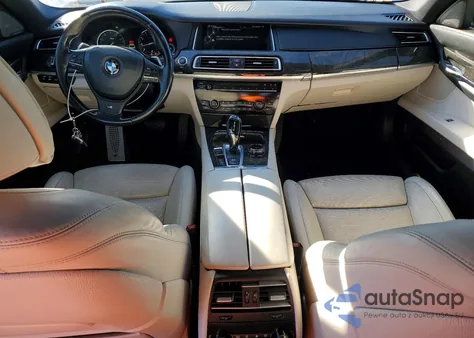 2014 BMW 750 Li from USA, damaged, VIN WBAYE8C54ED136123